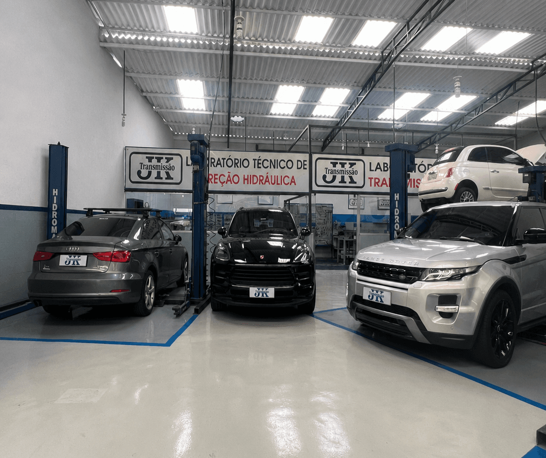 Troca de óleo em Audi na JK Transmissão