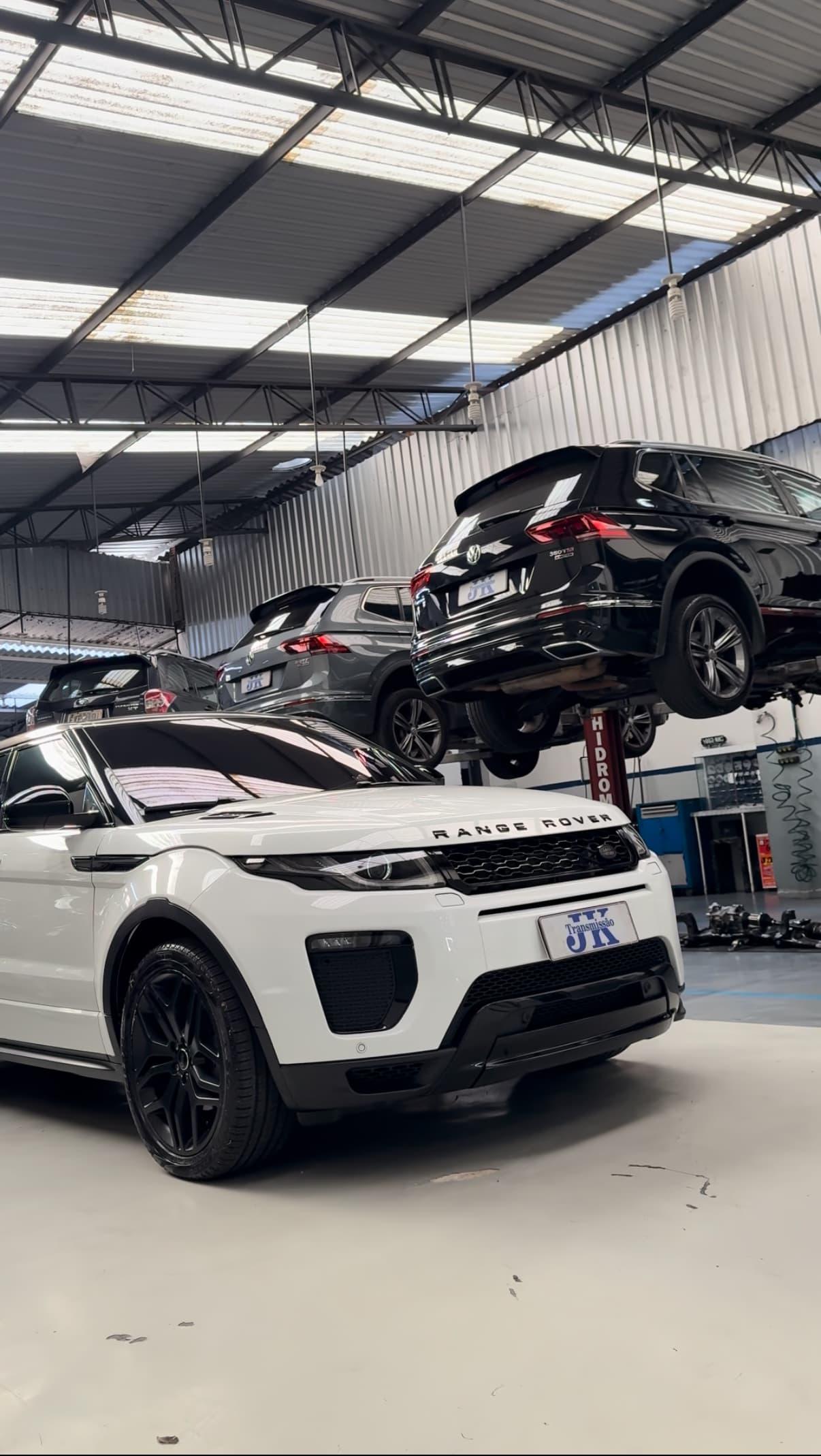 Troca de óleo do câmbio automático Land Rover na JK Transmissão